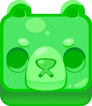 Green Gummy Bear Blook