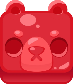 Red Gummy Bear Blook